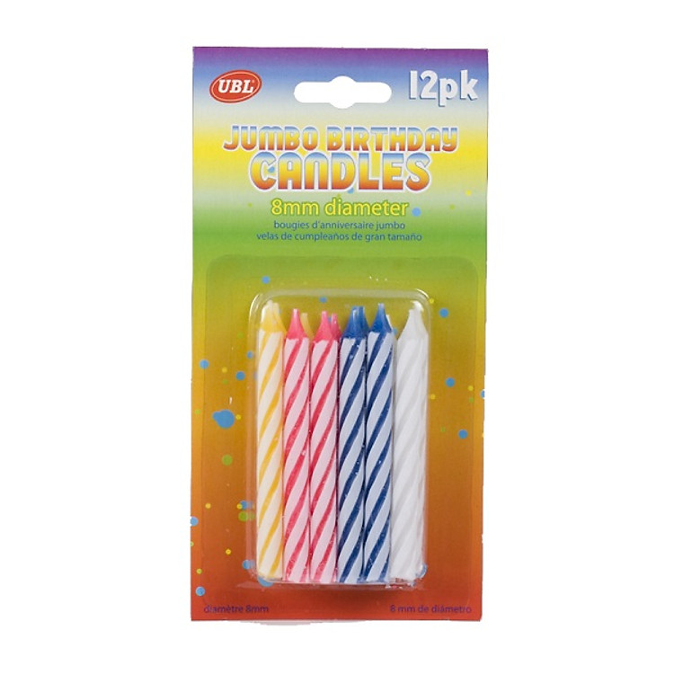Nến sinh nhật 12 cái Uncle Bills SC0042