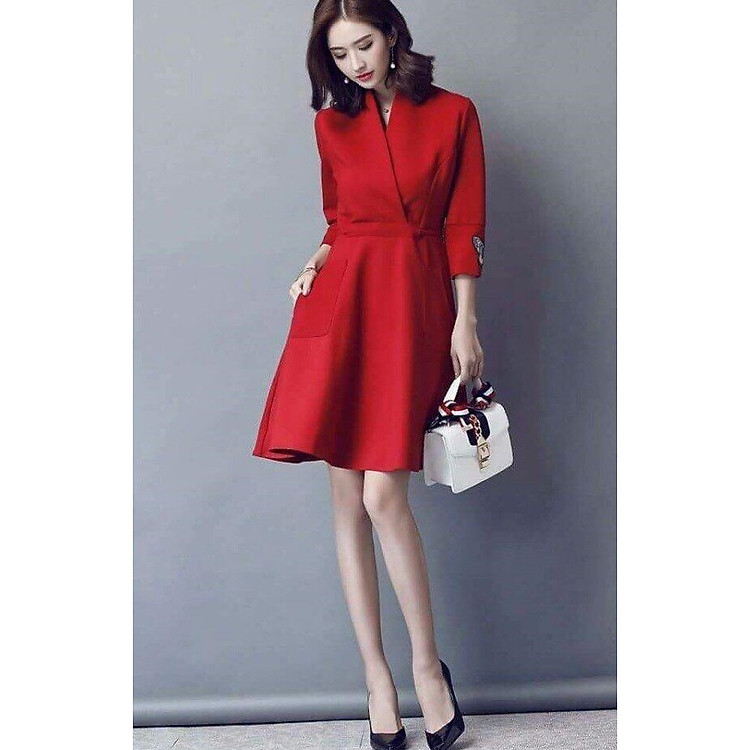 Đầm xoè tay bồng TEST (SP Test không mua)