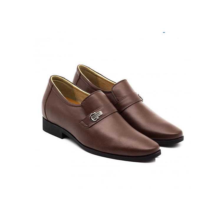 Giày tây tăng chiều cao 6cm da bò thật VO Shoes_AB661