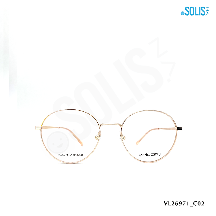 Gọng kính KL Velocity VL26971 - KÍNH KIM LOẠI HIỆU VELOCITY VL26971 KÍCH THƯỚC 51-18-142
