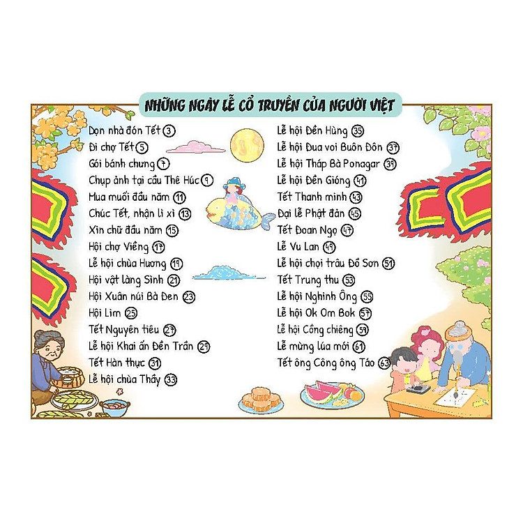 Tô Màu - Tết Và Lễ Hội Truyền Thống Việt Nam - Ảnh 7