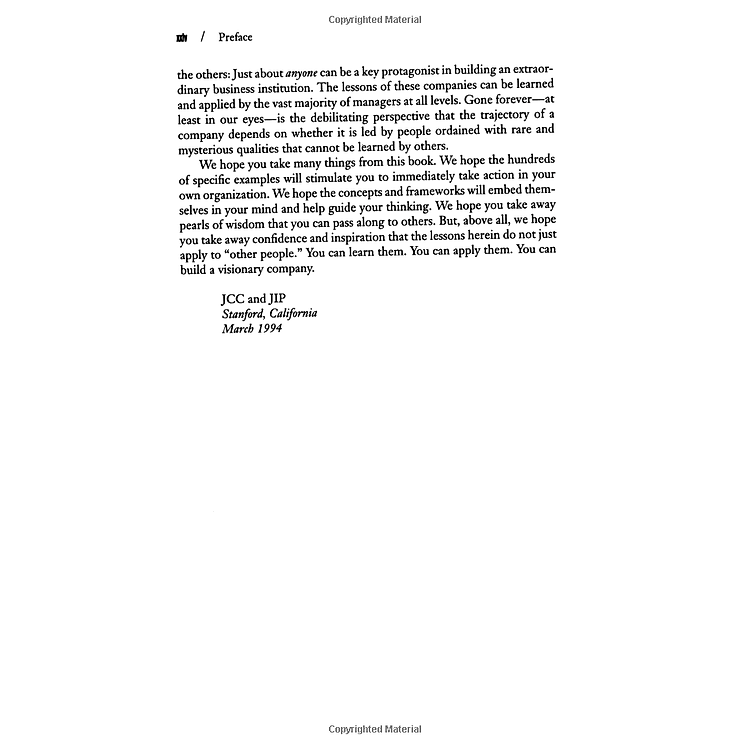 Built to Last: Successful Habits of Visionary Companies - Ảnh 2