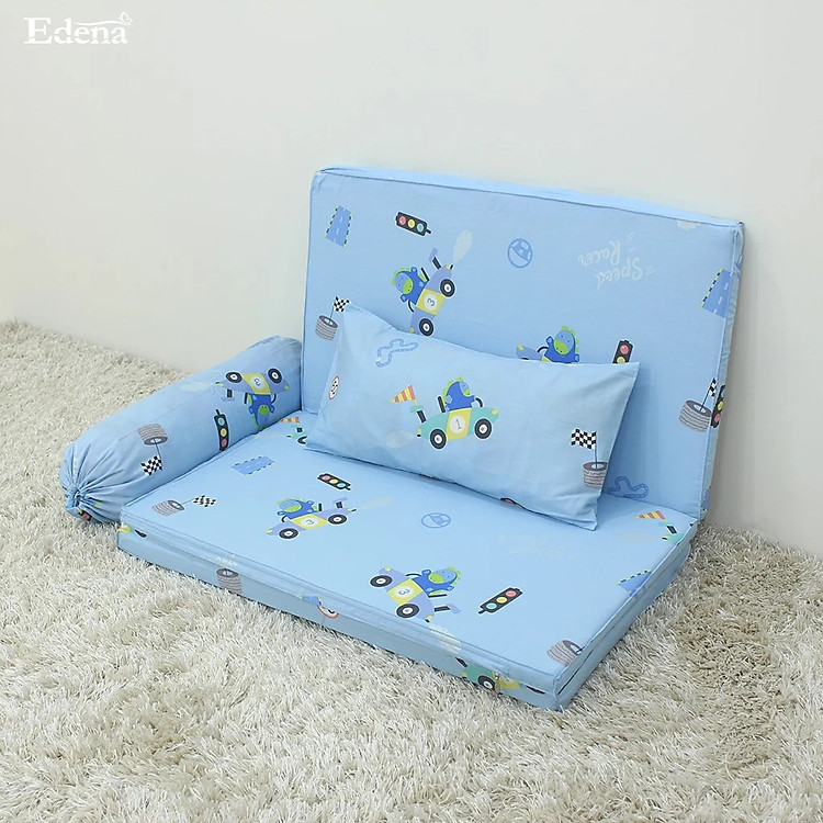 Mua tại Lazada: Bộ Nệm Bông Ép Edena Trẻ Em Chính hãng, giá tốt