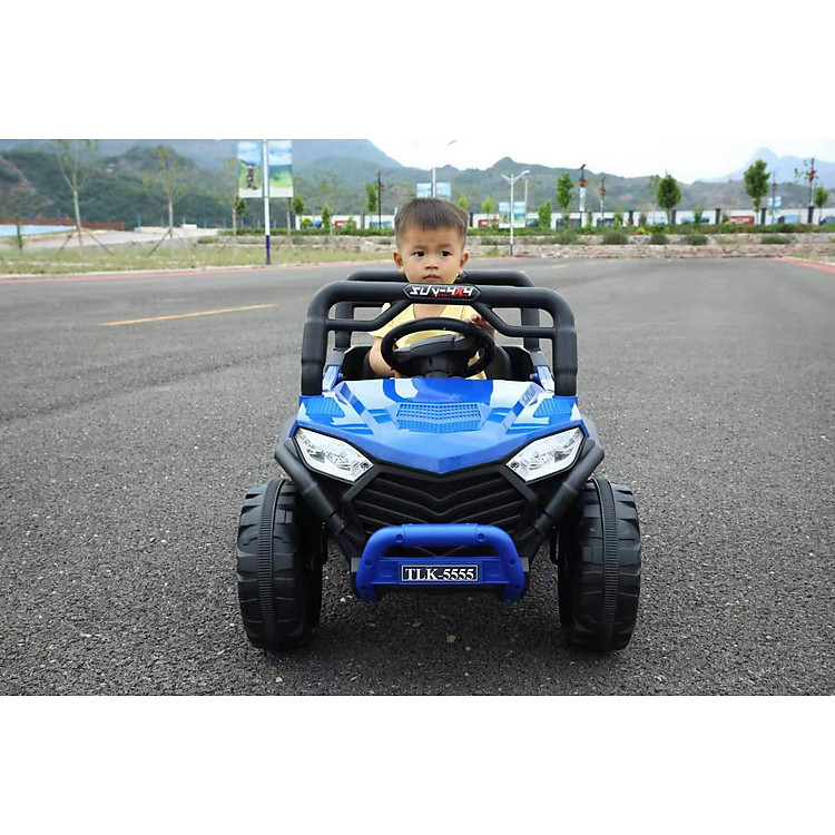 Xe ô tô điện TILO KIDS TLK-5555 Xanh Dương Chính hãng Tiết kiệm - Hình ảnh 2