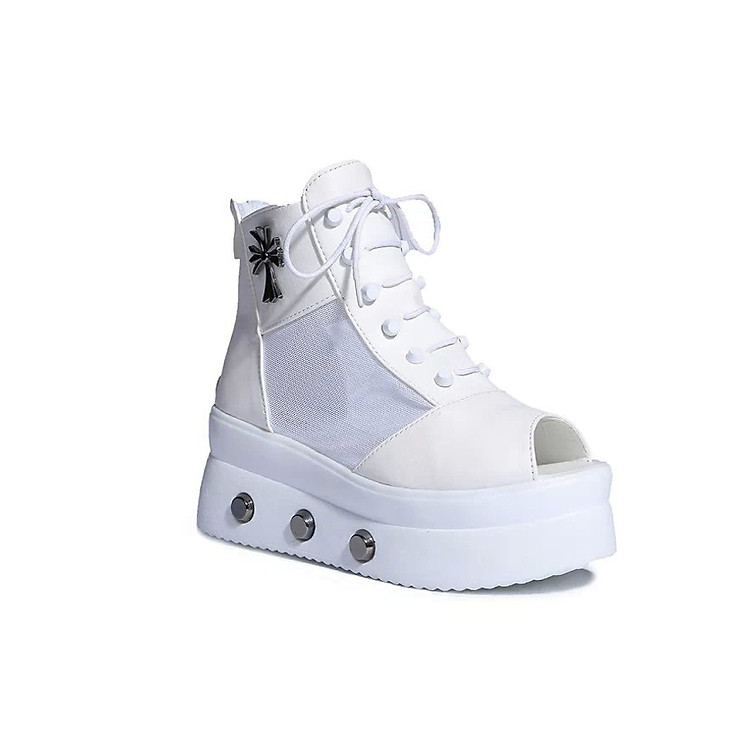 Giày Sandal phối lưới thời trang S076Tr