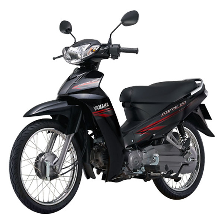 Xe Máy Yamaha Sirius Phanh Cơ - Đen