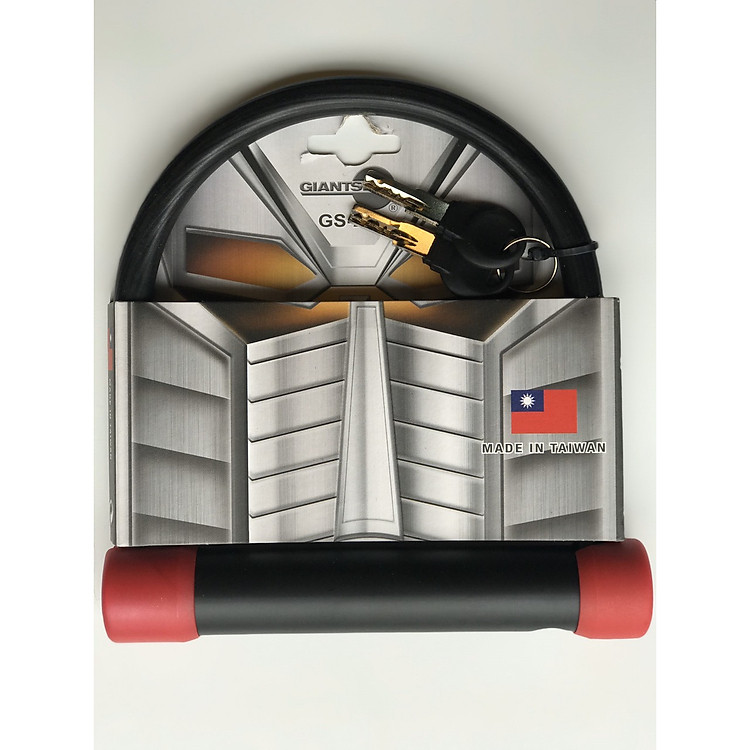 Khóa U chống trộm khóa bánh xe máy nhập khẩu Đài Loan GS210