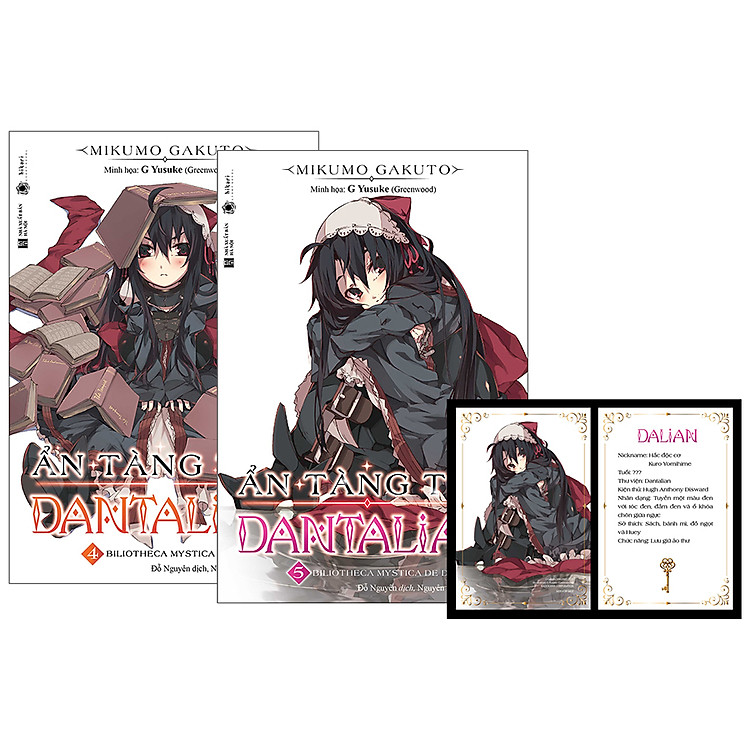 Ẩn Tàng Thư Dantalian Tập 4 + 5