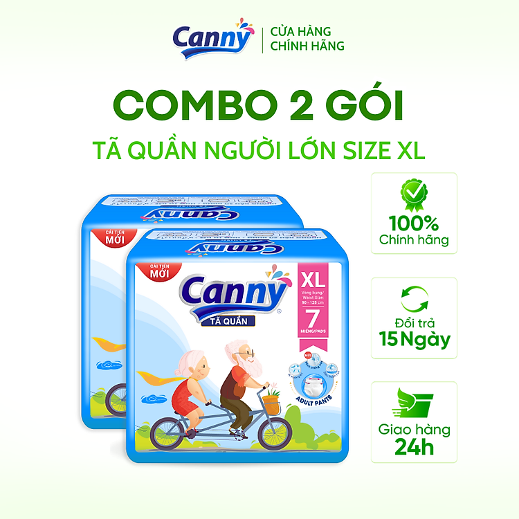 Tìm mua tại Avakids:Combo 2 gói Tã Quần Canny XL7, tràn ngập Khuyến mãi, Ưu đãi