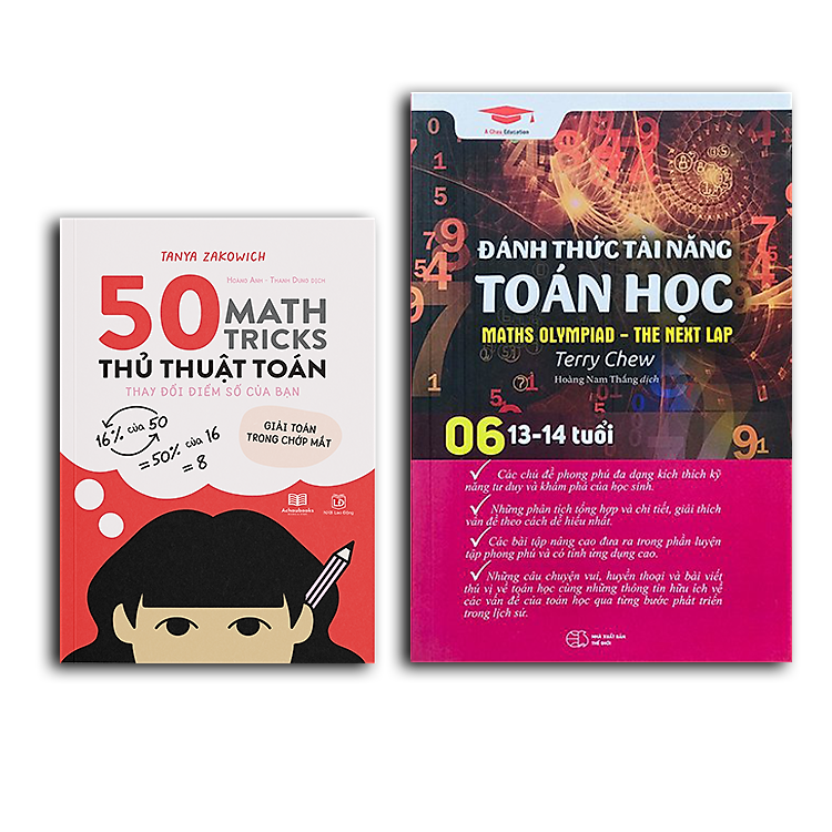 Đánh Thức Tài Năng Toán Học 6 và 50 Thủ Thuật Toán