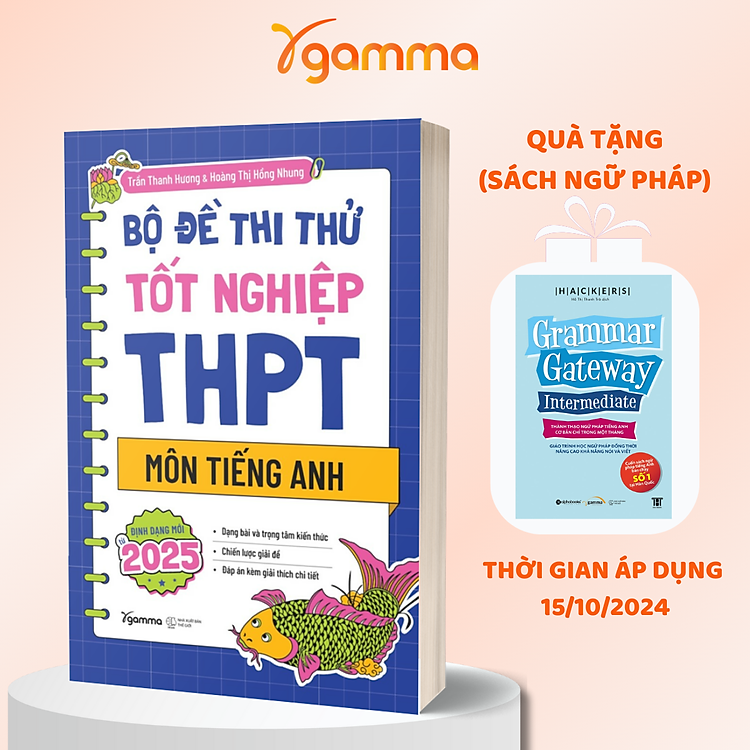 Bộ Đề Thi Thử Tốt Nghiệp THPT Môn Tiếng Anh (Trần Thanh Hương, Hoàng Thị Hồng Nhung) - Ảnh 5
