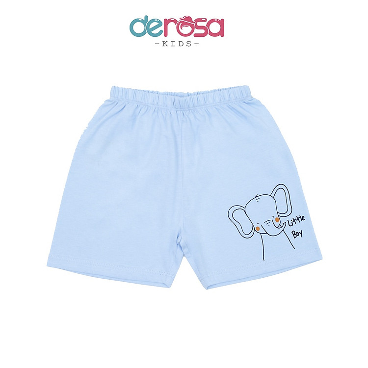 Quần đùi cotton cho bé sơ sinh DEROSA KIDS 3 - 24 tháng B063-B065