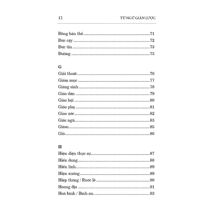 TỪ NGỮ GIẢN LƯỢC – Tìm Hiểu Đức Tin – Giáo Lý – Phụng Vụ - Ảnh 5