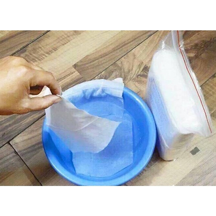 Combo 4 Bịch Khăn Vải Khô Likado Đảm bảo Ưu đãi - Hình ảnh 3