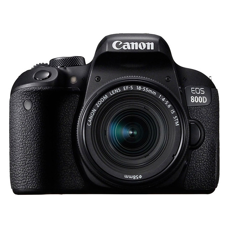 Máy Ảnh Canon 800D + Lens 18-55 IS STM (Đen) - Hàng Nhập Khẩu