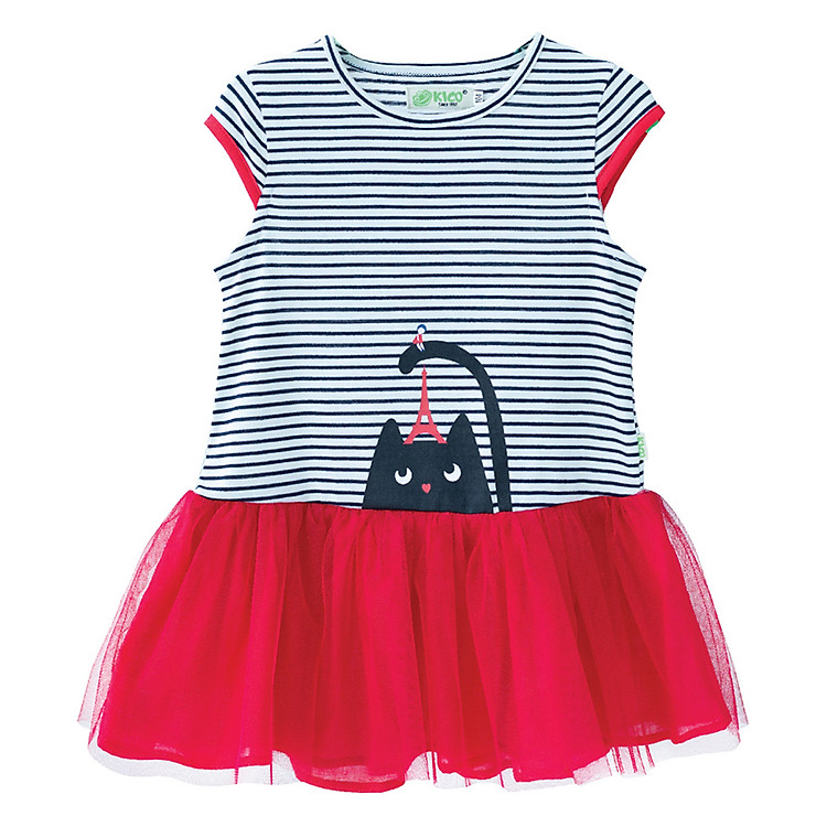 Đầm Bé Gái Kico YG17272 - Đỏ