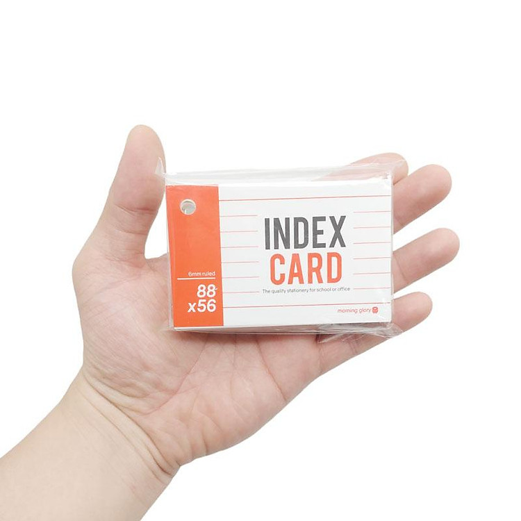 Thẻ Học Từ Vựng Giấy Kháng Khuẩn (88 x 56 mm) - Morning Glory 23035-89291 - Ảnh 7