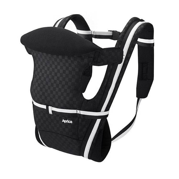 Địu trẻ em Aprica Pitta màu Black Chính hãng Tiết kiệm - Hình ảnh 3