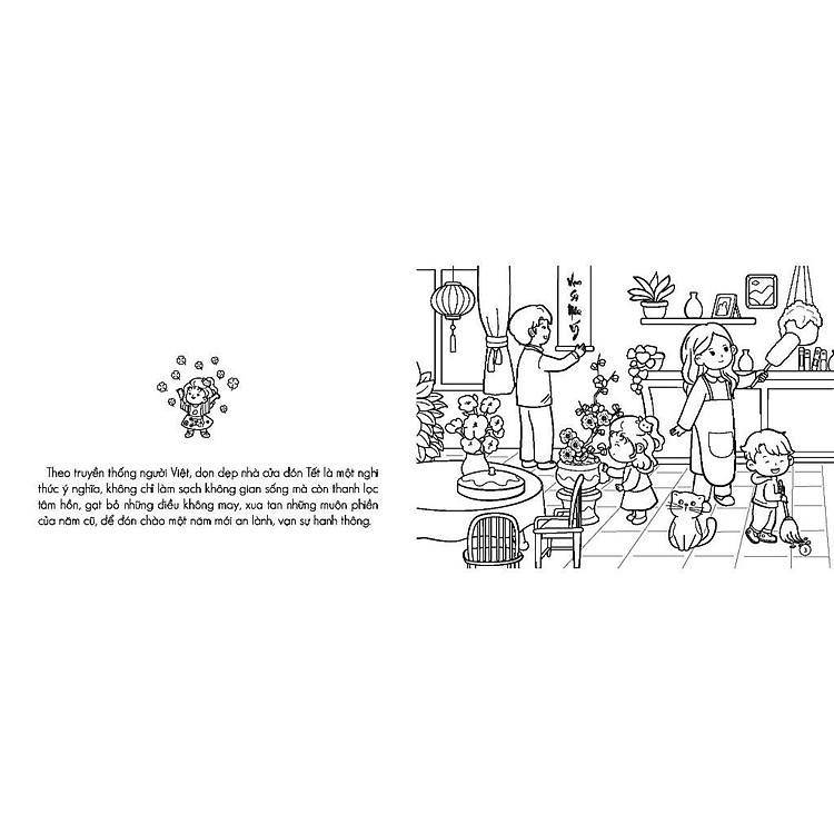 Tô Màu - Tết Và Lễ Hội Truyền Thống Việt Nam - Ảnh 3