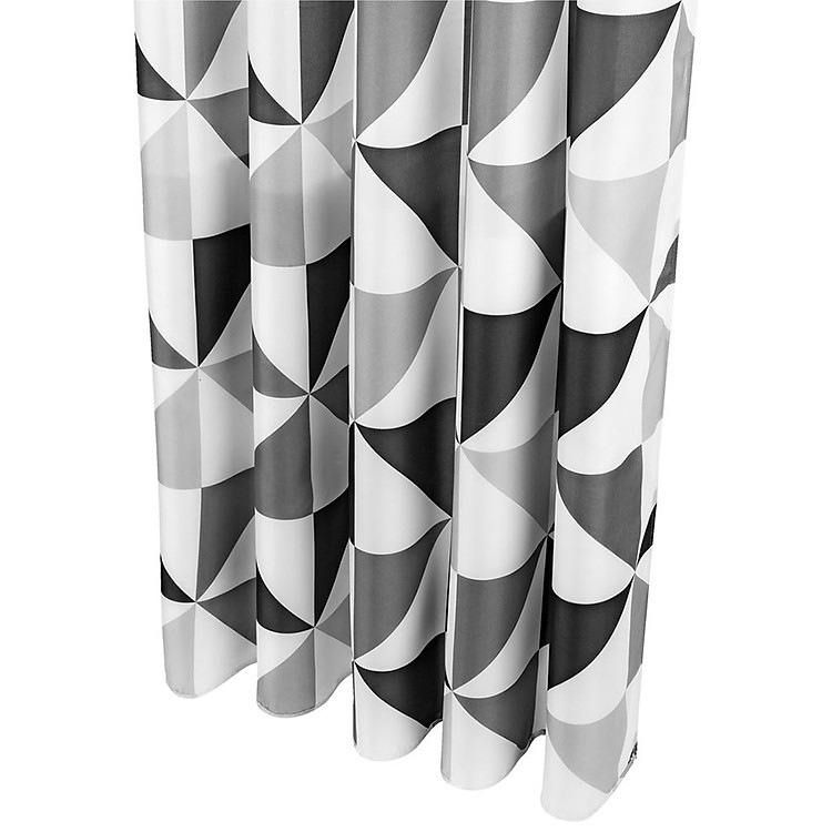 Rèm Phòng Tắm JYSK Nybro Kronborg Polyester Xám 150 x 200 cm Plus