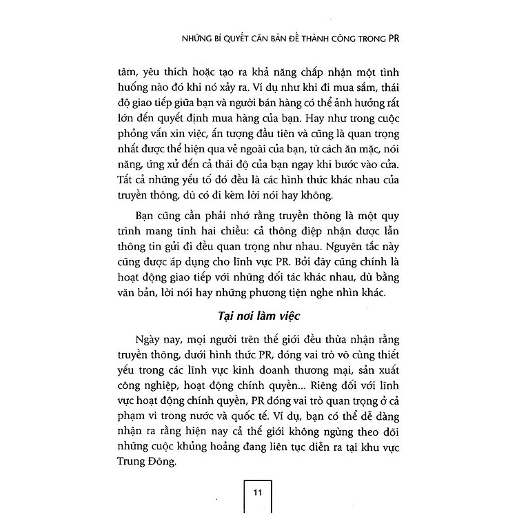 Những Bí Quyết Căn Bản Để Thành Công Trong PR (Tái Bản 2012) - Ảnh 6