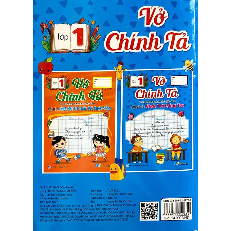 Vở Chính Tả Lớp 1 (Chân Trời Sáng Tạo) (Tái Bản 2023) - Ảnh 5