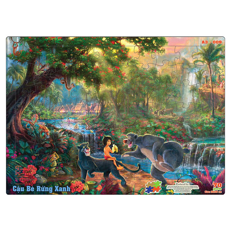 Mua Combo 4 tranh xếp hình A3 cho bé Chính hãng Ưu đãi - Hình ảnh 2