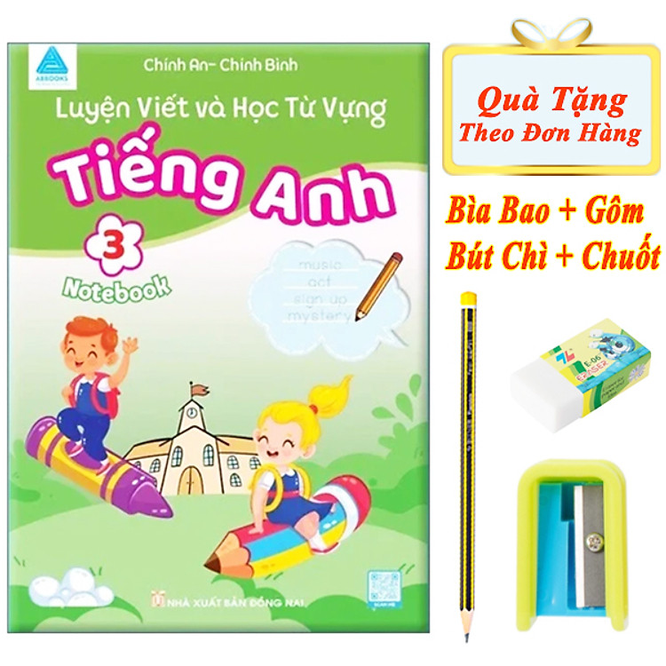 Luyện Viết Và Học Từ Vựng – Tiếng Anh 3 Notebook
