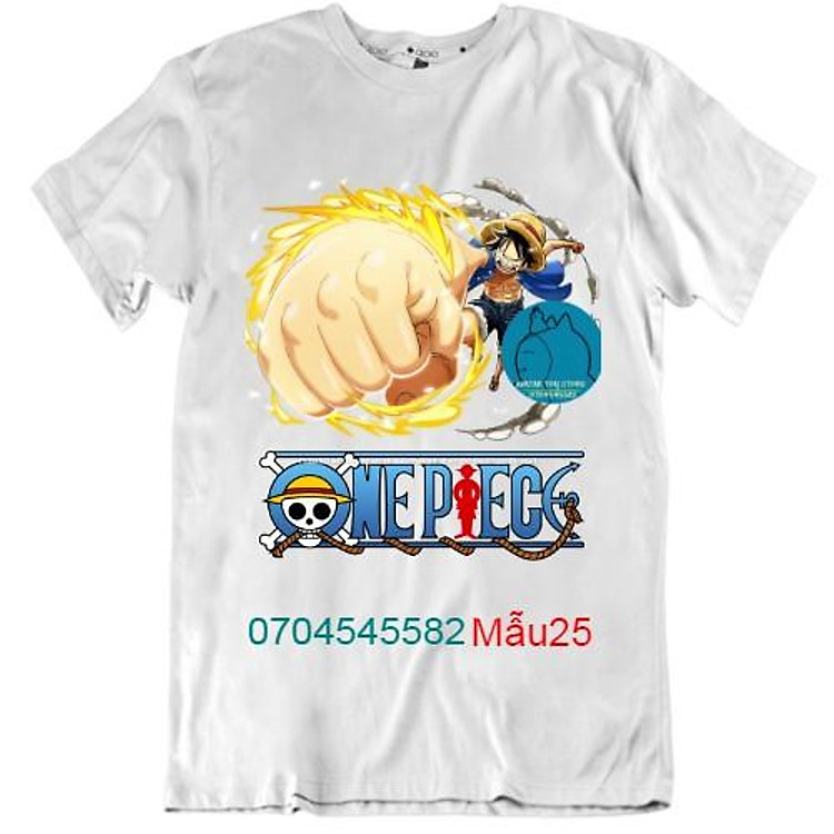 Áo thun manga anime One Piece - Luffy - Album 3