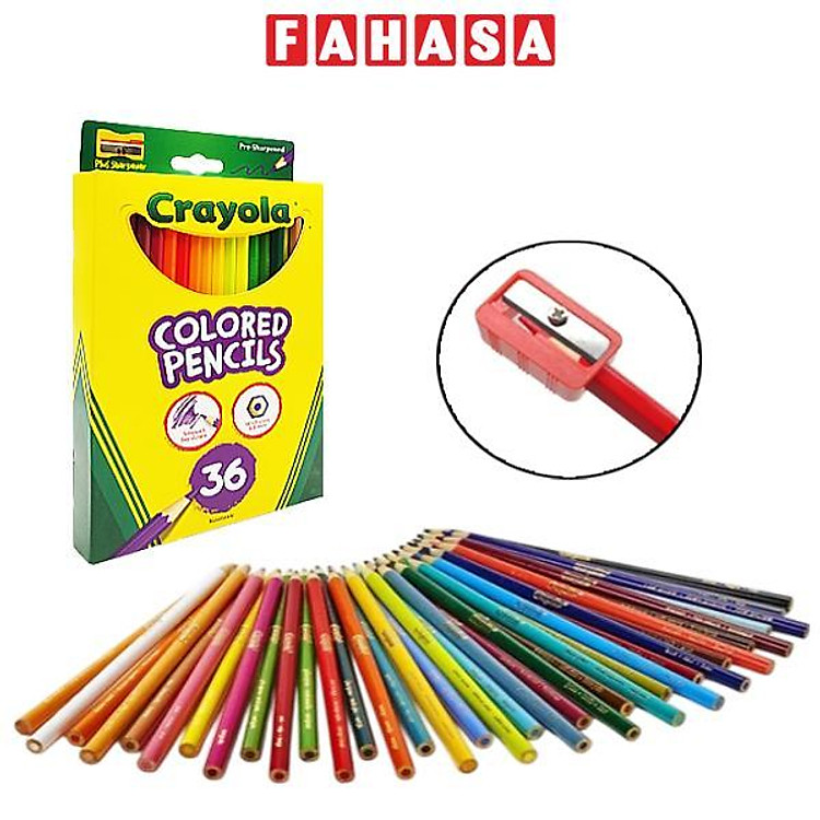 Bộ Bút Chì Màu Crayola (36 chiếc)