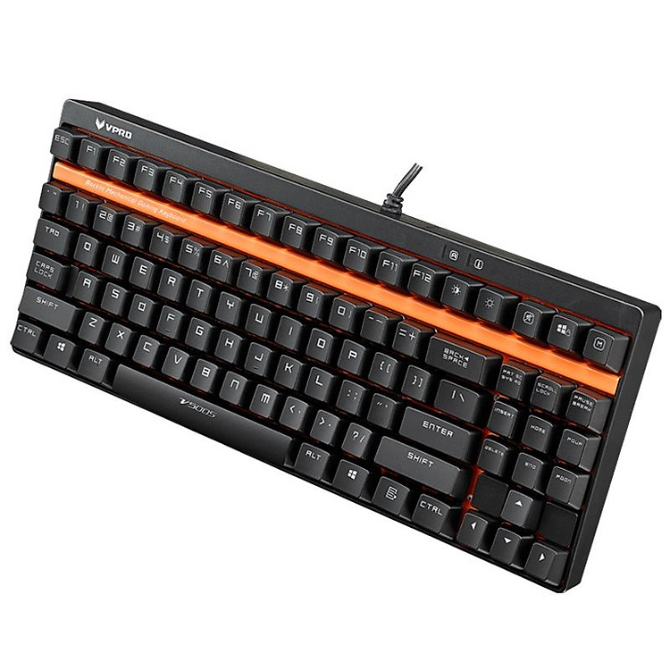 Bàn phím cơ Rapoo V500S màu đen - Hàng chính hãng