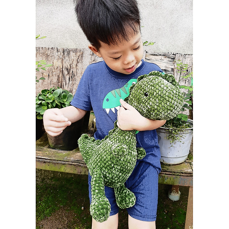 Mua Khủng long thêu tay DN_9001 Chính hãng Ưu đãi - Hình ảnh 5