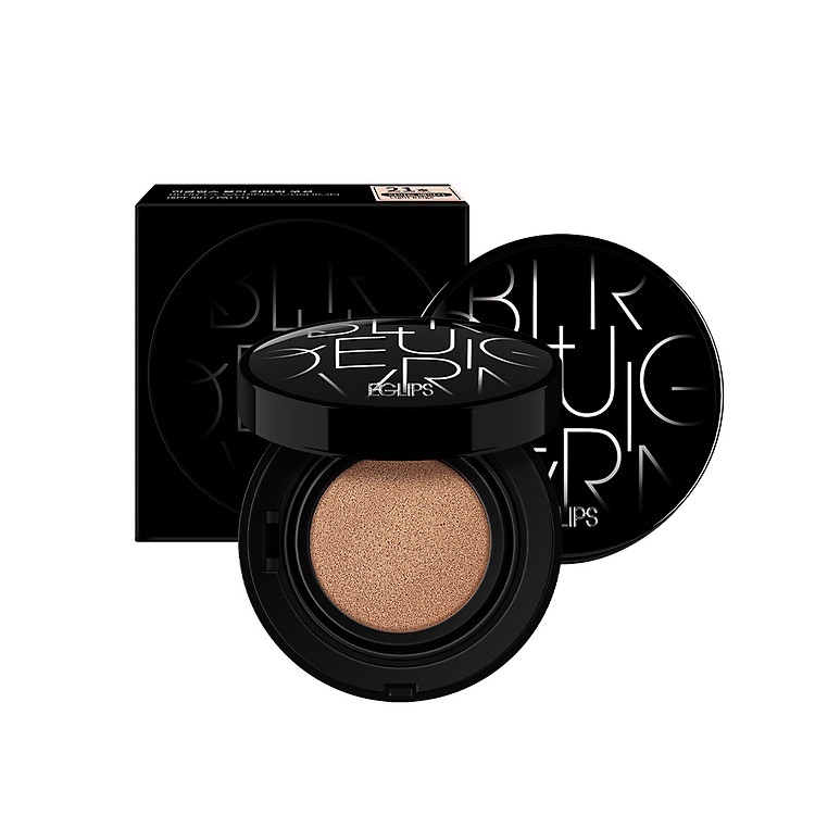 Phấn nước Eglips Blur Covering Cushion (SPF50+/PA+++) 12g (Satin) Lớp nền tự nhiên căng bóng Che khuyết điểm tốt