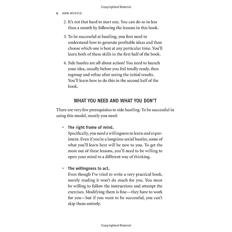 Side Hustle: Build a Side Business and Make Extra Money - Without Quitting Your Day Job - Ảnh 6