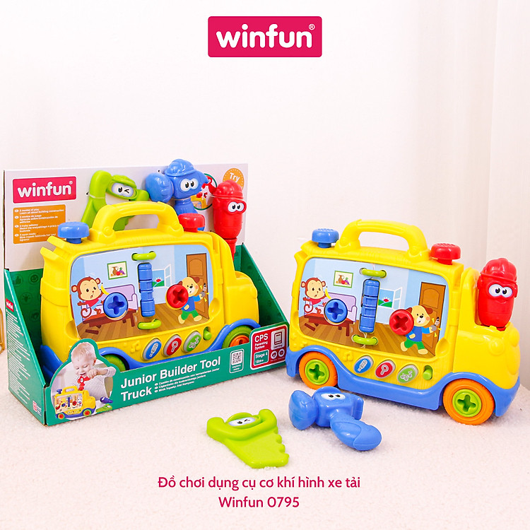 Đồ Chơi Xe Tải Winfun 0795-01 Chính hãng Giá tốt - Hình ảnh 2
