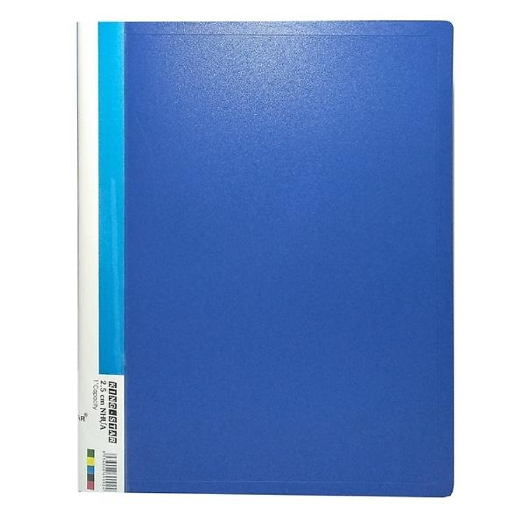 Bìa Còng Nhựa A4 King-Star (2.5cm) – Màu Xanh