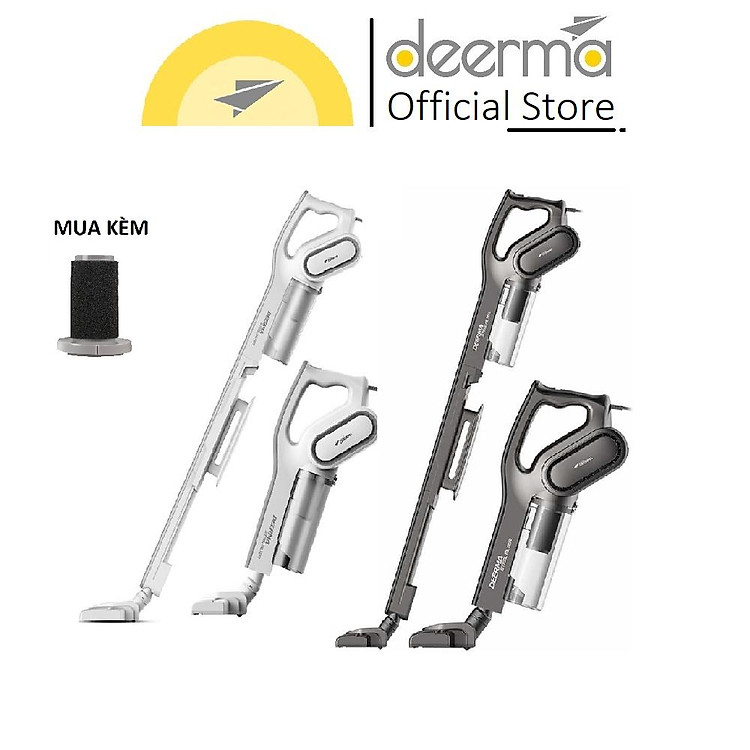 Máy hút bụi cầm tay Deerma DX700 I DX700S Vacuum Cleaner - Hàng chính hãng