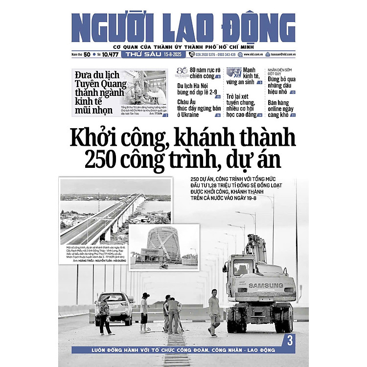 Nhật báo Người Lao Động từ ngày 11-08-2025 đến 17-08-2025 - Ảnh 6