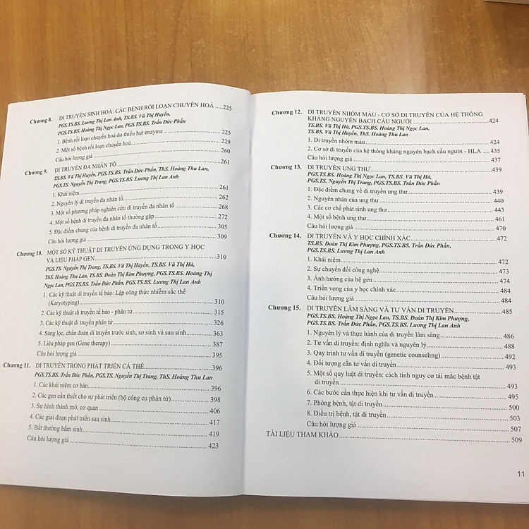Di Truyền Y Học - Dùng Cho Đào Tạo Bác Sĩ Y Khoa - Ảnh 7