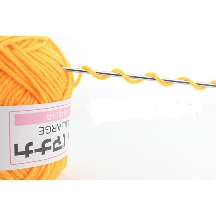 Len sợi đan móc cuộn 25gr bao gồm 50 màu , len milk cotton Hàn Quốc mềm mịn chuyên móc thú hoặc khăn mũ trẻ em
