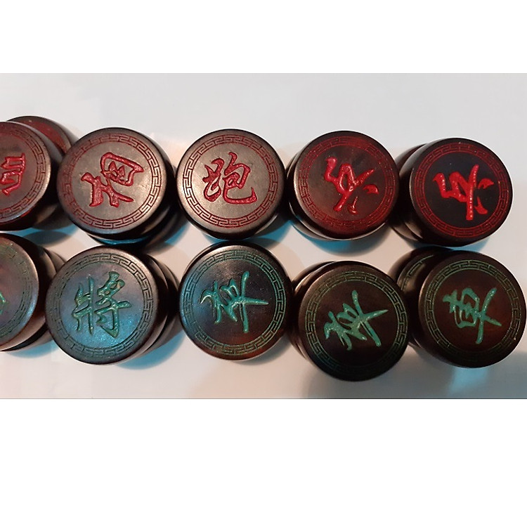 Bộ cờ tướng gỗ trắc khắc lazer Chính hãng Tiết kiệm - Hình ảnh 3