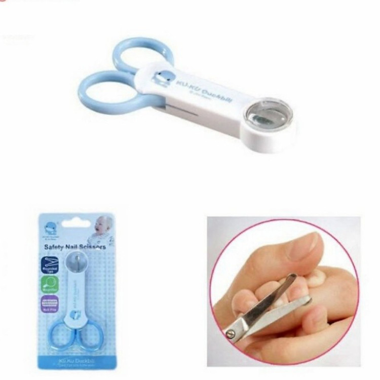 KÉO CẮT MÓNG TAY CHO BÉ KUKU Chính hãng Ưu đãi - Hình ảnh 2