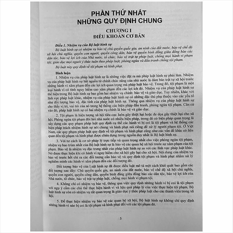 Bình luận Khoa học Bộ luật Hình Sự năm 2015, sửa đổi bổ sung năm 2017 - TS. Trần Văn Biên - Ảnh 3