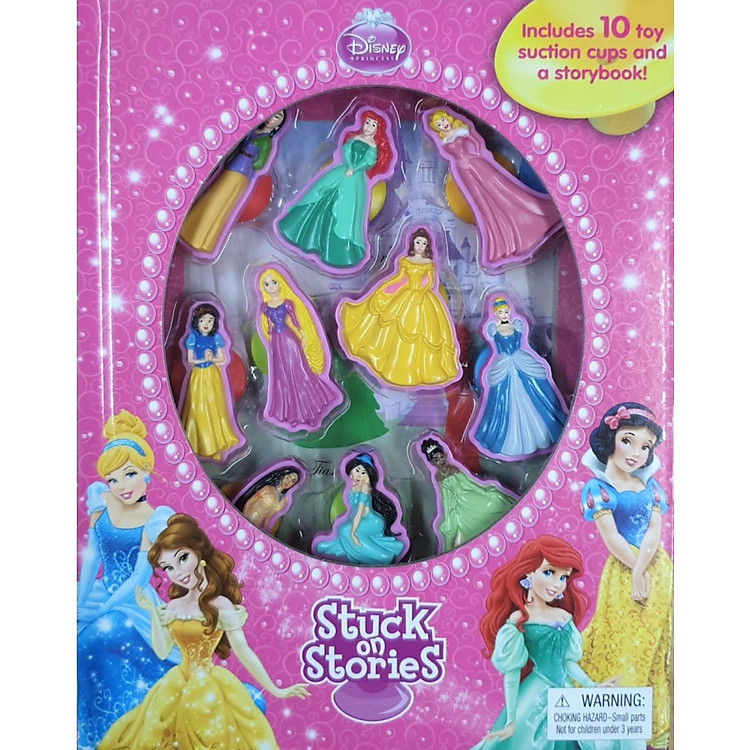 Disney Princess Stuck on Stories Board book