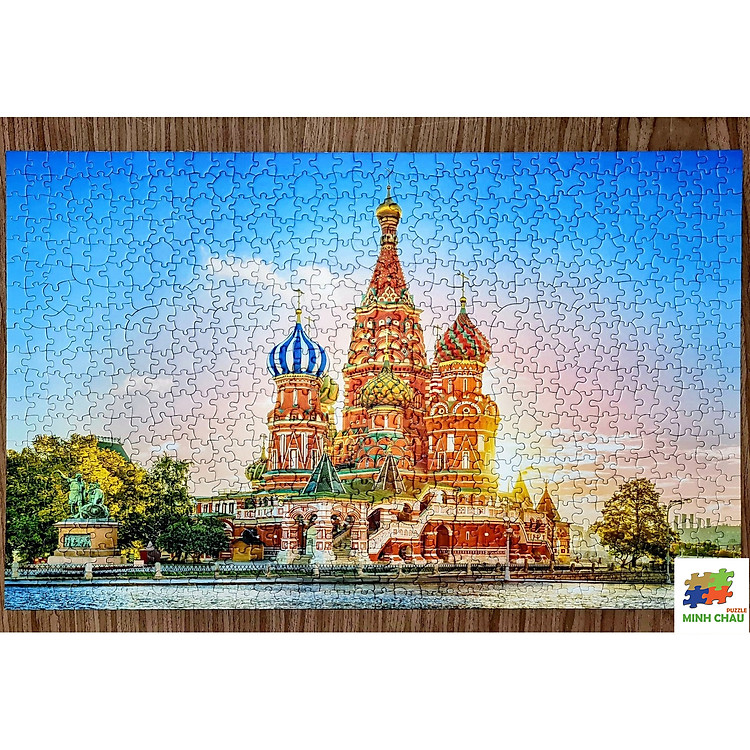 Tranh Xếp Hình 750 Mảnh St Basil Chính hãng Ưu đãi - Hình ảnh 4