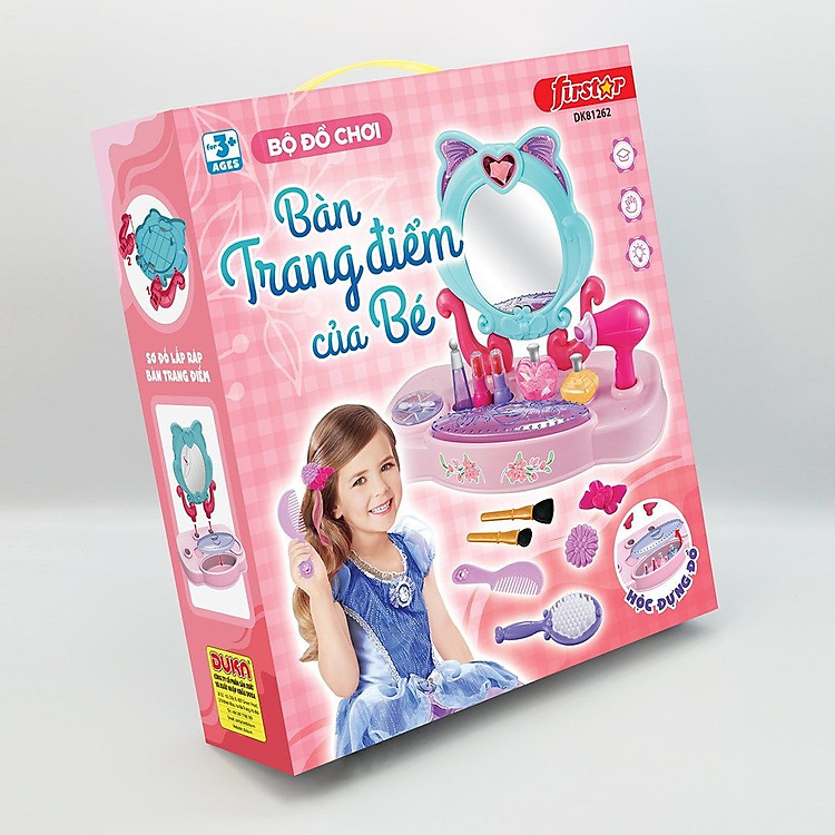 Bàn Trang Điểm DUKA DK81262 cho Bé Chính hãng Tiết kiệm - Hình ảnh 3