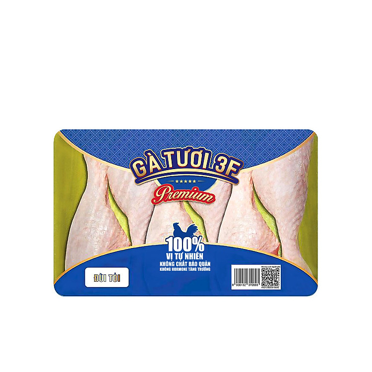 Thịt Gà Tươi 3F - Đùi Tỏi - 500g