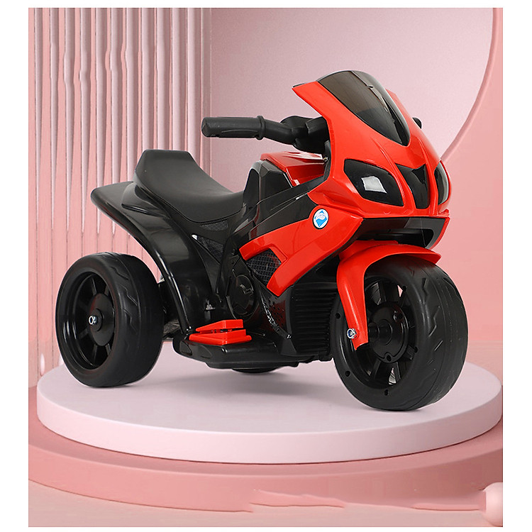 Xe máy điện trẻ em TILO KIDS TLK-6177 kiểu dáng thể thao cho bé, trang bị đèn nhạc, kết nối bluetooth siêu ngầu