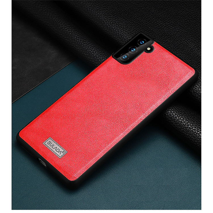 Ốp lưng Samsung Galaxy S21/ S21 Plus/ S21 Ultra chính hãng SULADA dạng da mềm