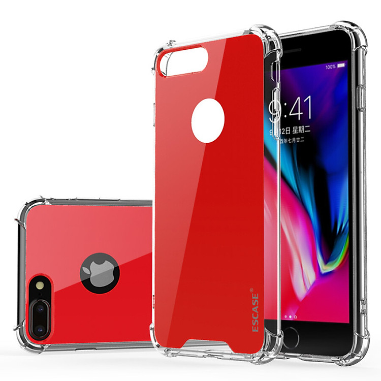 Ốp Lưng Kính Chống Xước Dành Cho iPhone 8/7 Plus ESCASE